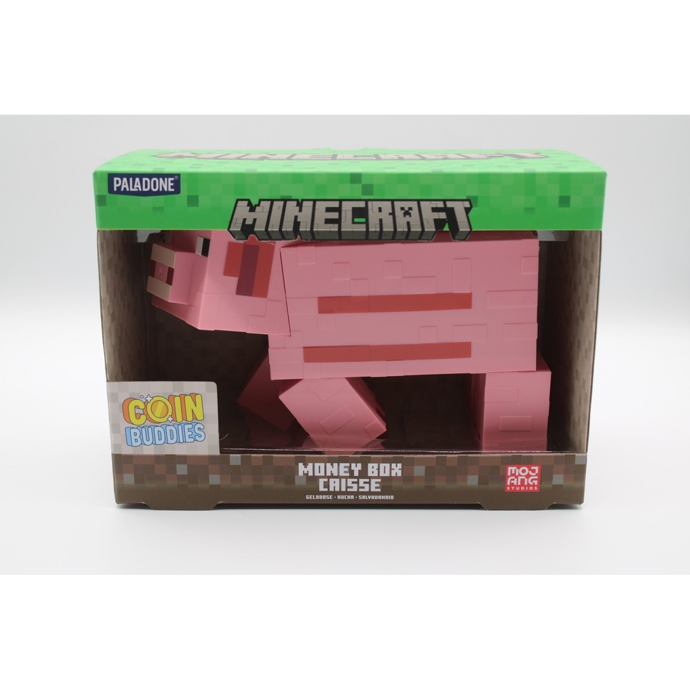 Minecraft Coin Buddies Money‎ Box Caisse Piggy Bank